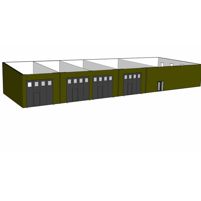 Nybyggnad verksamhetsmoduler Drillborren 3